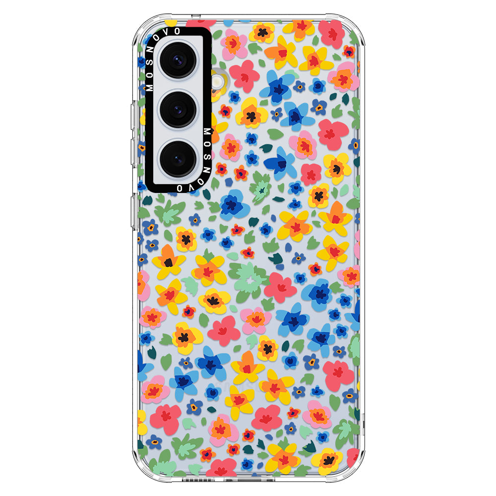 Little Flowers Phone Case - Samsung Galaxy S24 Case - MOSNOVO