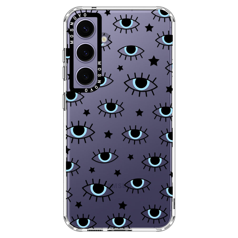Hippie Eye Phone Case - Samsung Galaxy S24 Plus Case - MOSNOVO
