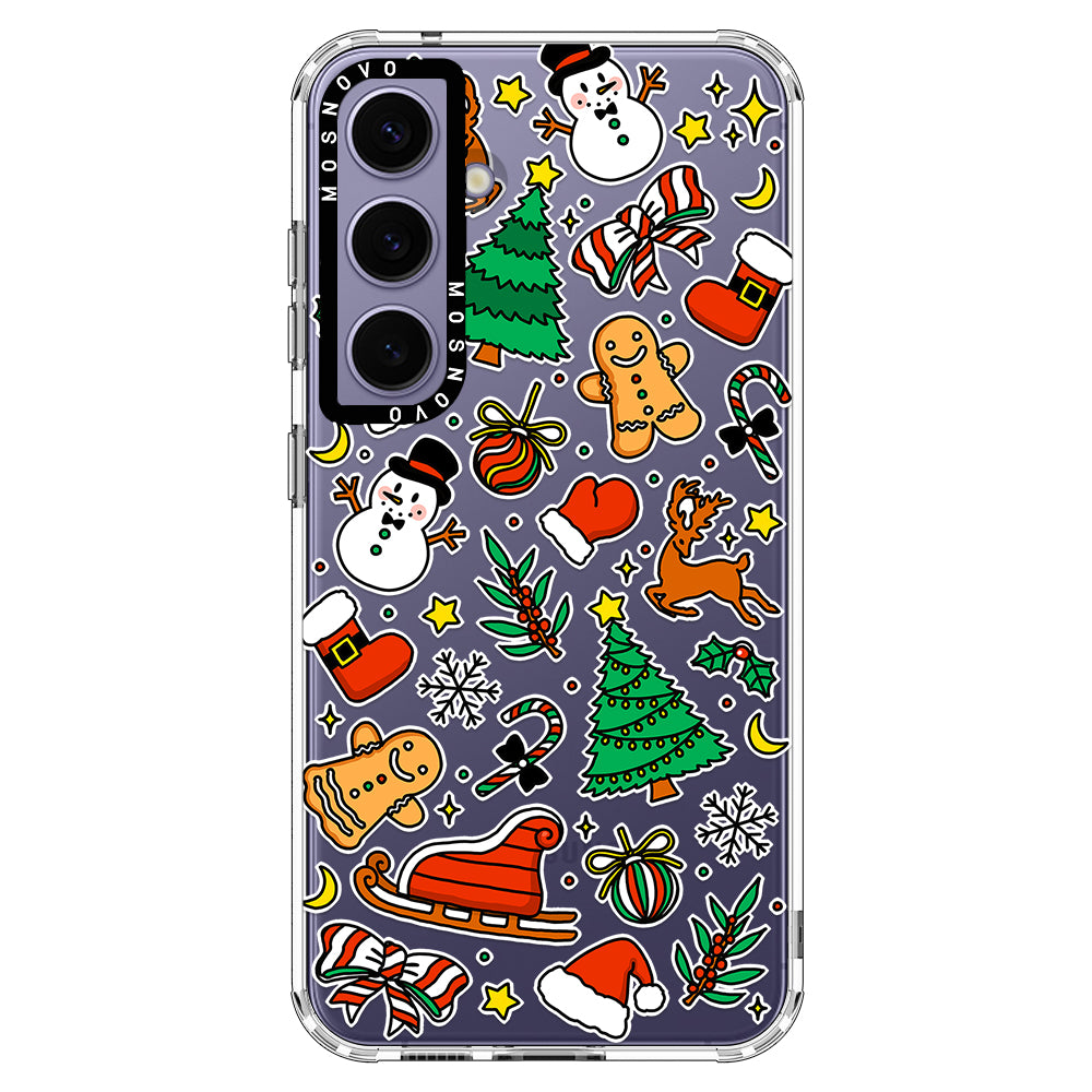 Christmas Xmas Decoration Phone Case - Samsung Galaxy S24 Plus Case - MOSNOVO