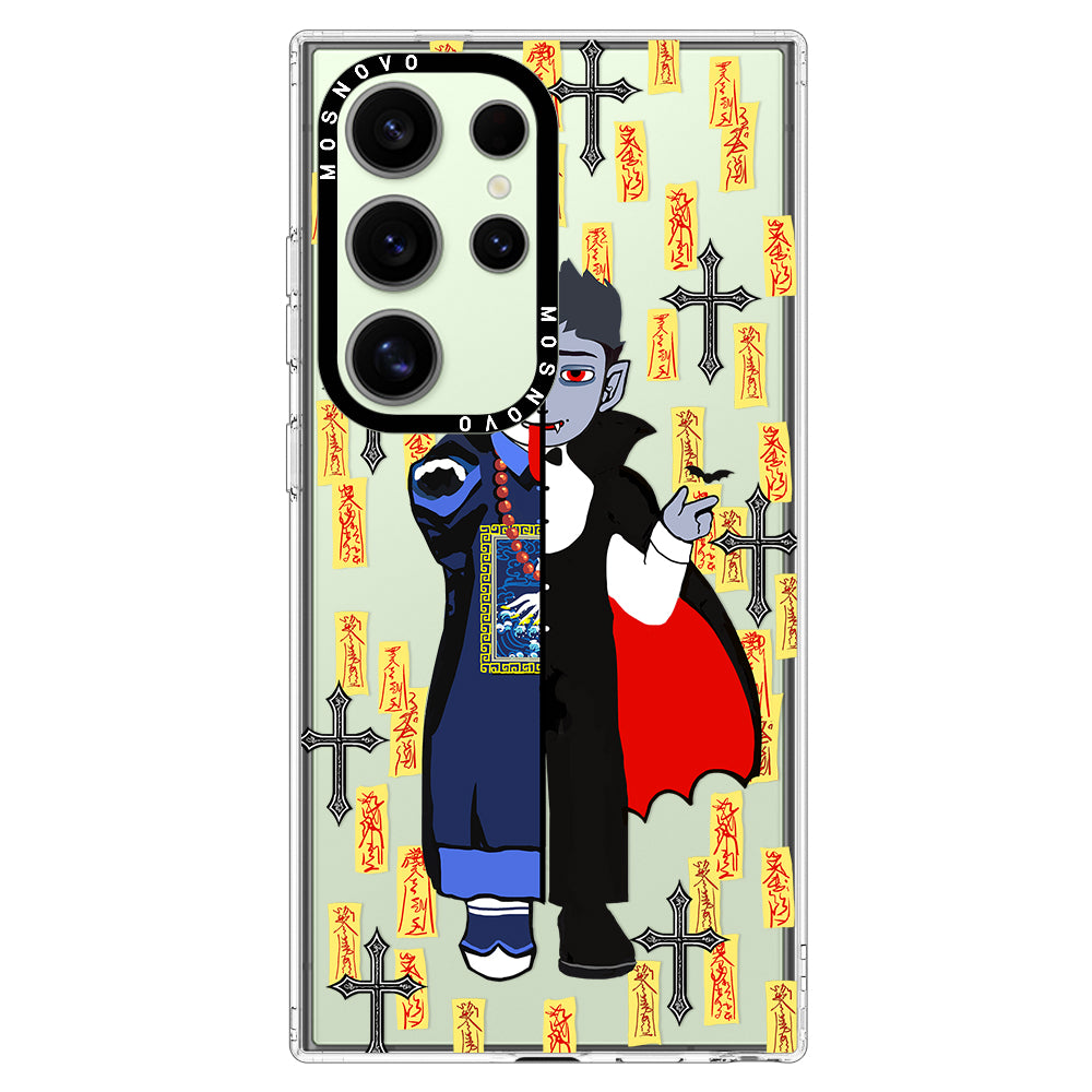Zombie Vs Vampire Phone Case - Samsung Galaxy S24 Ultra Case - MOSNOVO