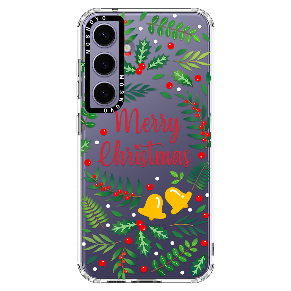Merry Christmas Phone Case - Samsung Galaxy S24 Plus Case - MOSNOVO