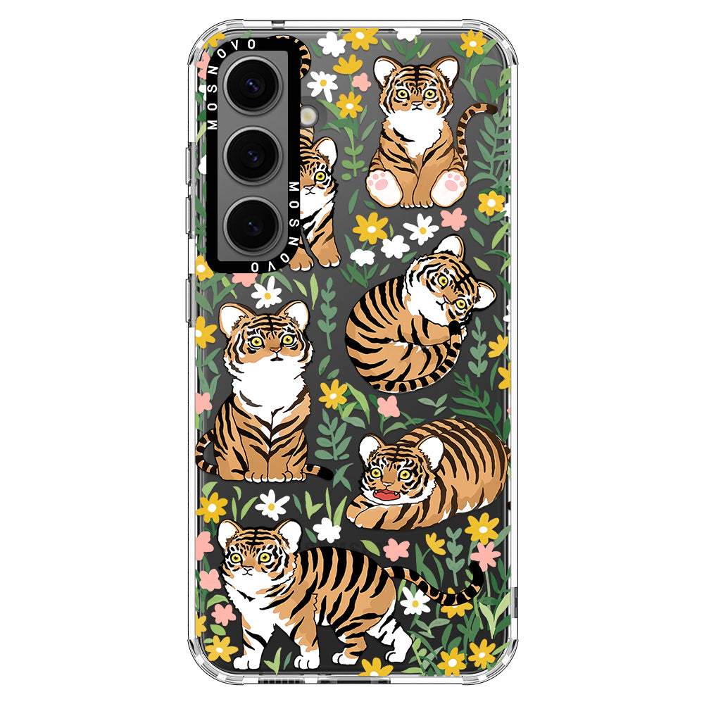 Cute Tiger Phone Case - Samsung Galaxy S24 Plus Case - MOSNOVO
