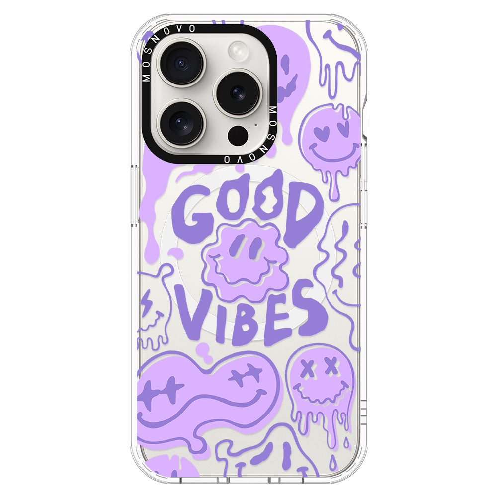 Good Vibes Phone Case - iPhone 15 Pro Case - MOSNOVO
