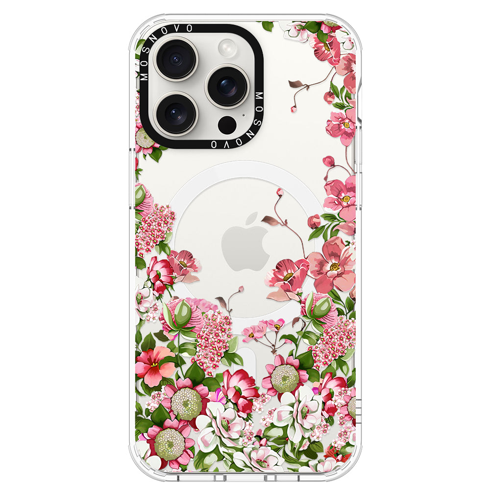 Blooms Phone Case - iPhone 15 Pro Max Case - MOSNOVO