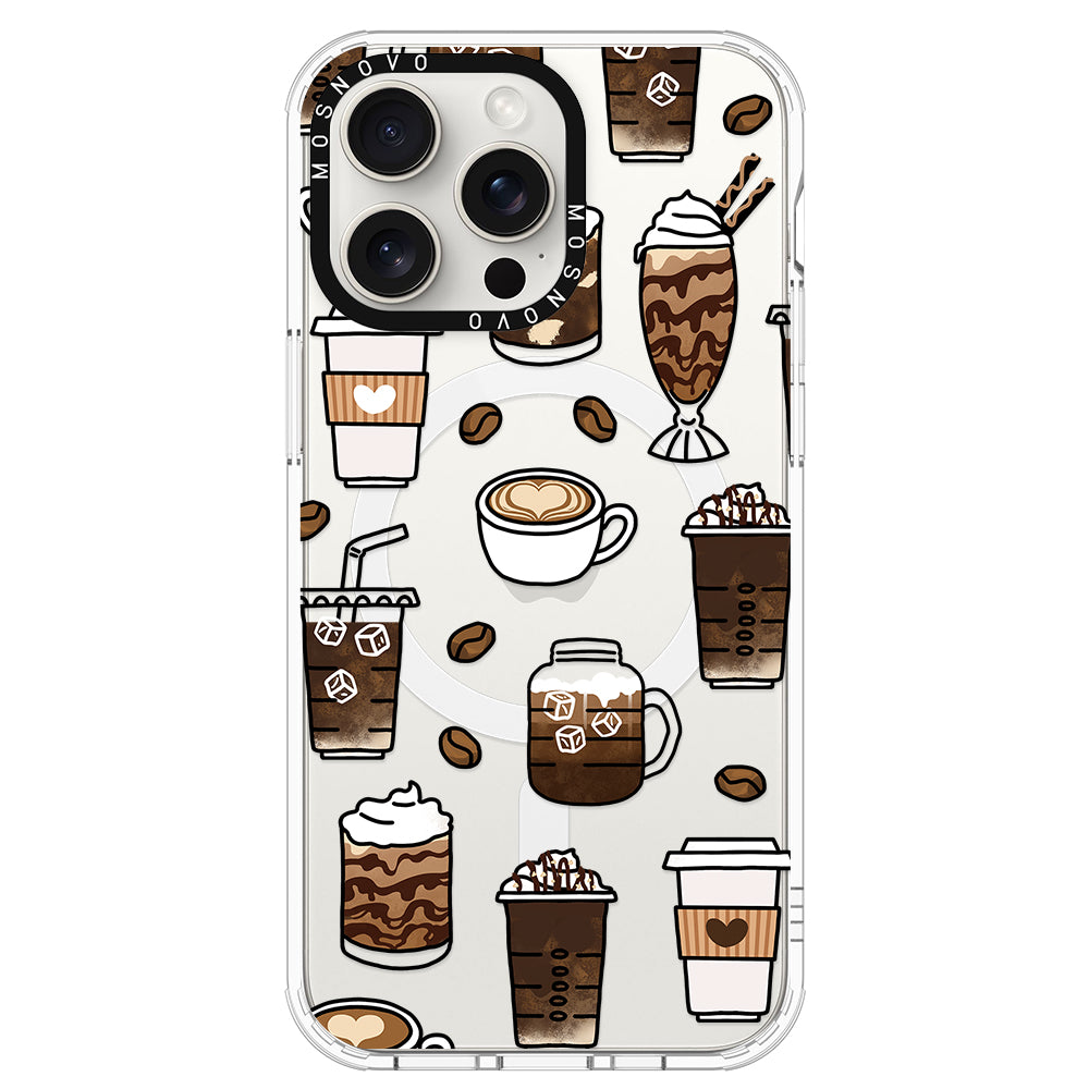 Coffee Phone Case - iPhone 15 Pro Max Case - MOSNOVO