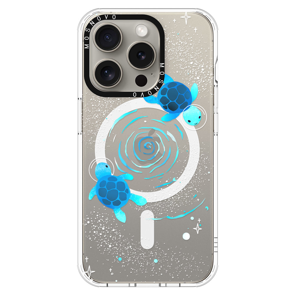 Space Turtle Phone Case - iPhone 15 Pro Case - MOSNOVO