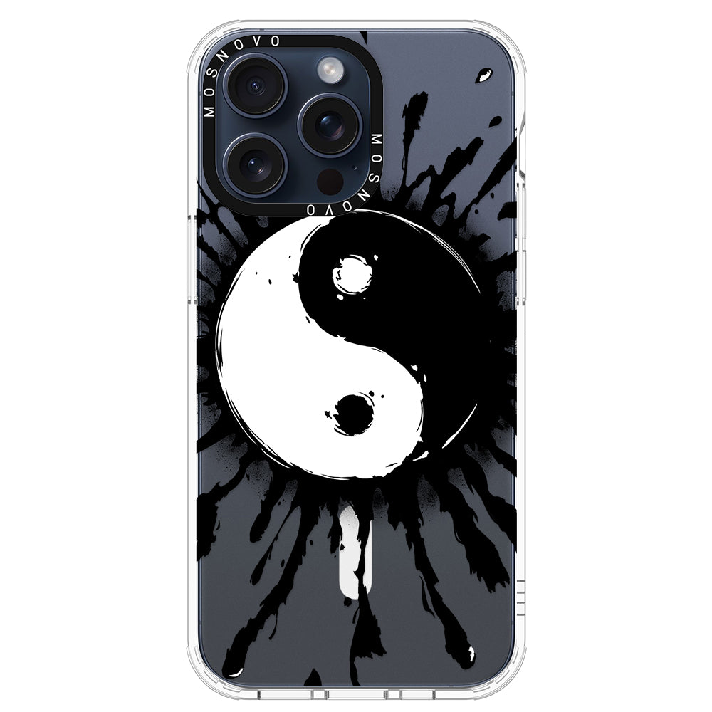 Ying Yang Phone Case - iPhone 15 Pro Max Case - MOSNOVO