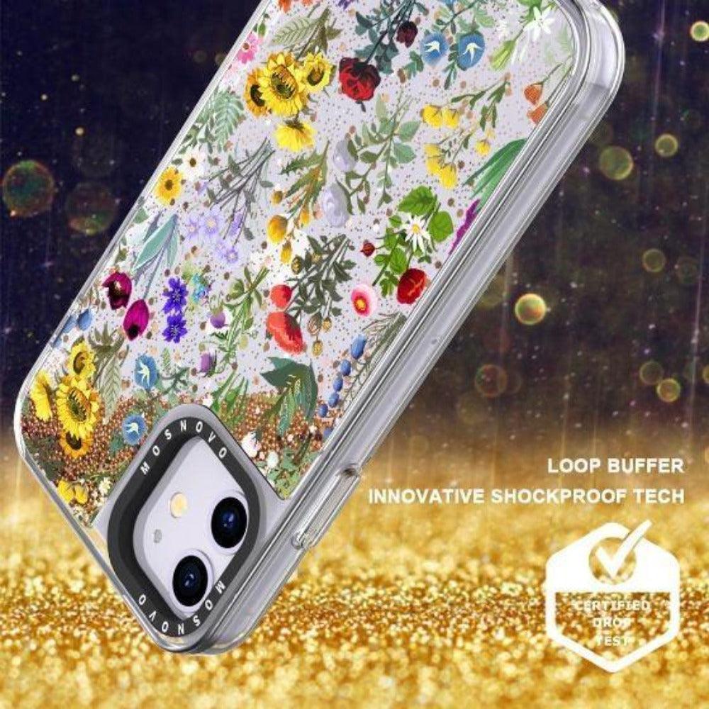 A Colorful Summer Glitter Phone Case - iPhone 11 Case - MOSNOVO