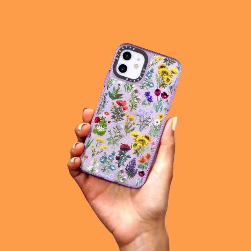 A Colorful Summer Glitter Phone Case - iPhone 11 Case - MOSNOVO