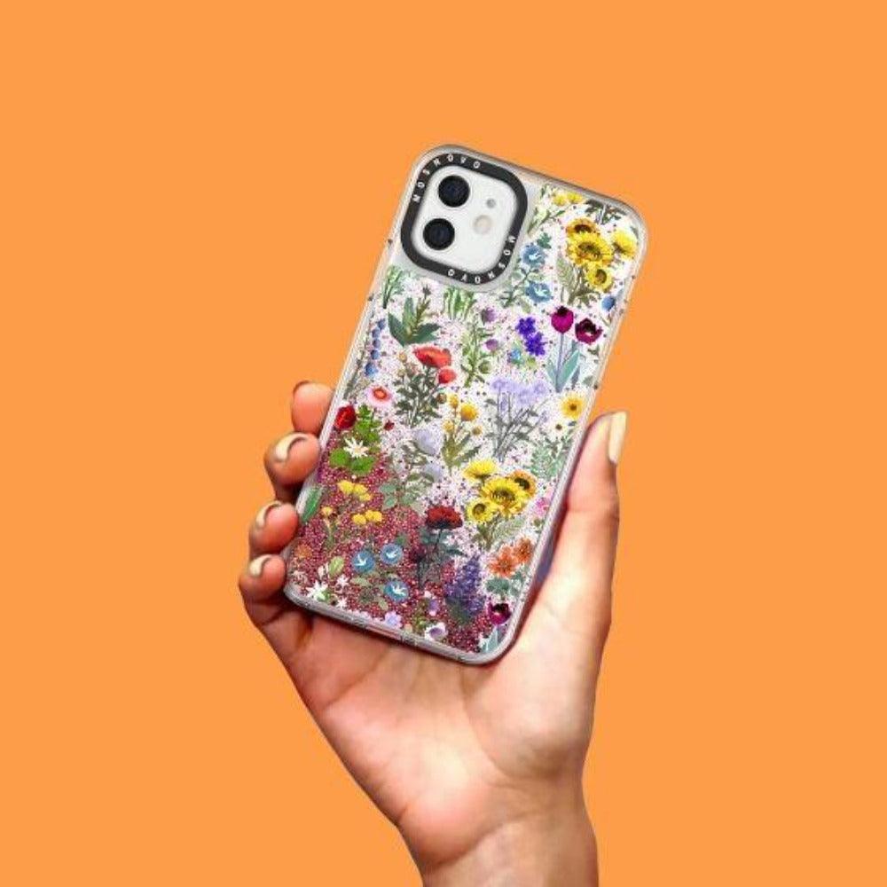 A Colorful Summer Glitter Phone Case - iPhone 12 Case - MOSNOVO