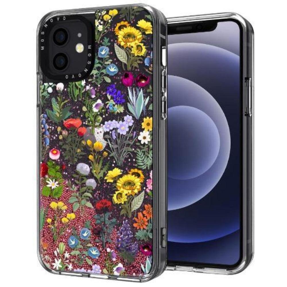 A Colorful Summer Glitter Phone Case - iPhone 12 Mini Case - MOSNOVO