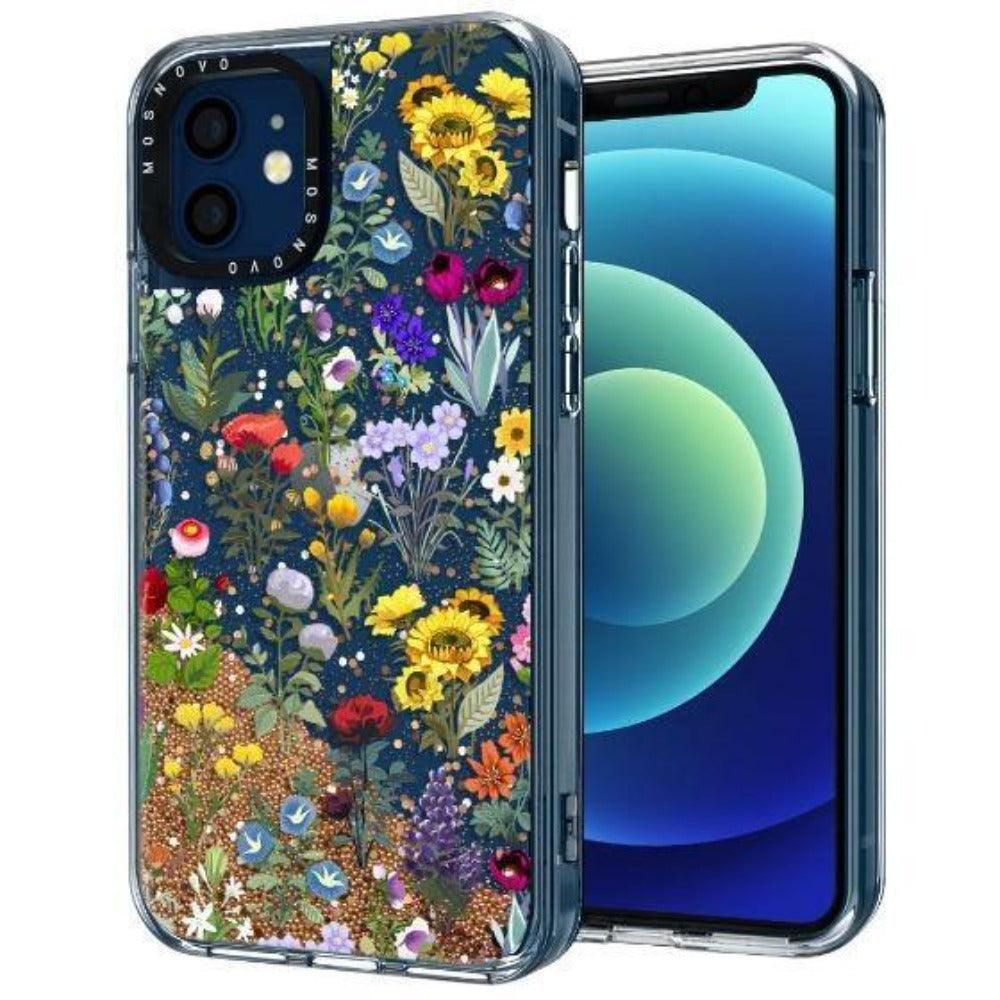 A Colorful Summer Glitter Phone Case - iPhone 12 Mini Case - MOSNOVO