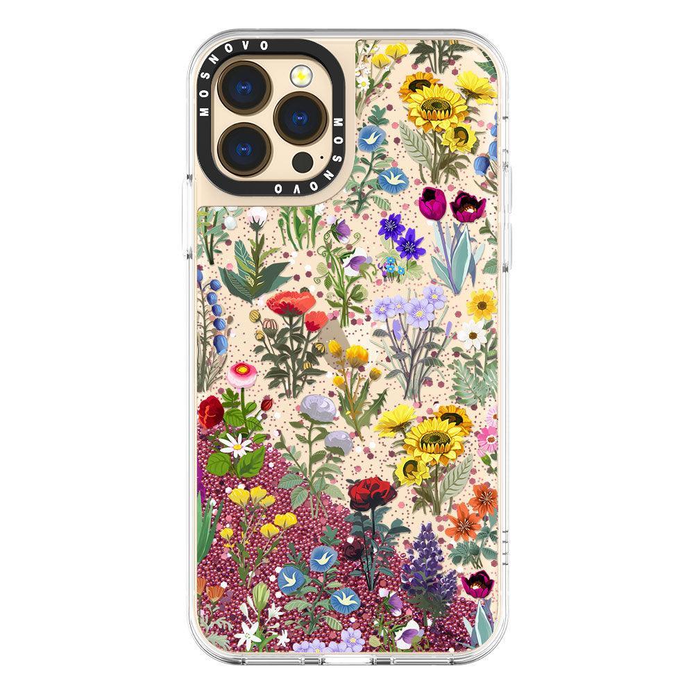 A Colorful Summer Glitter Phone Case - iPhone 13 Pro Max Case - MOSNOVO