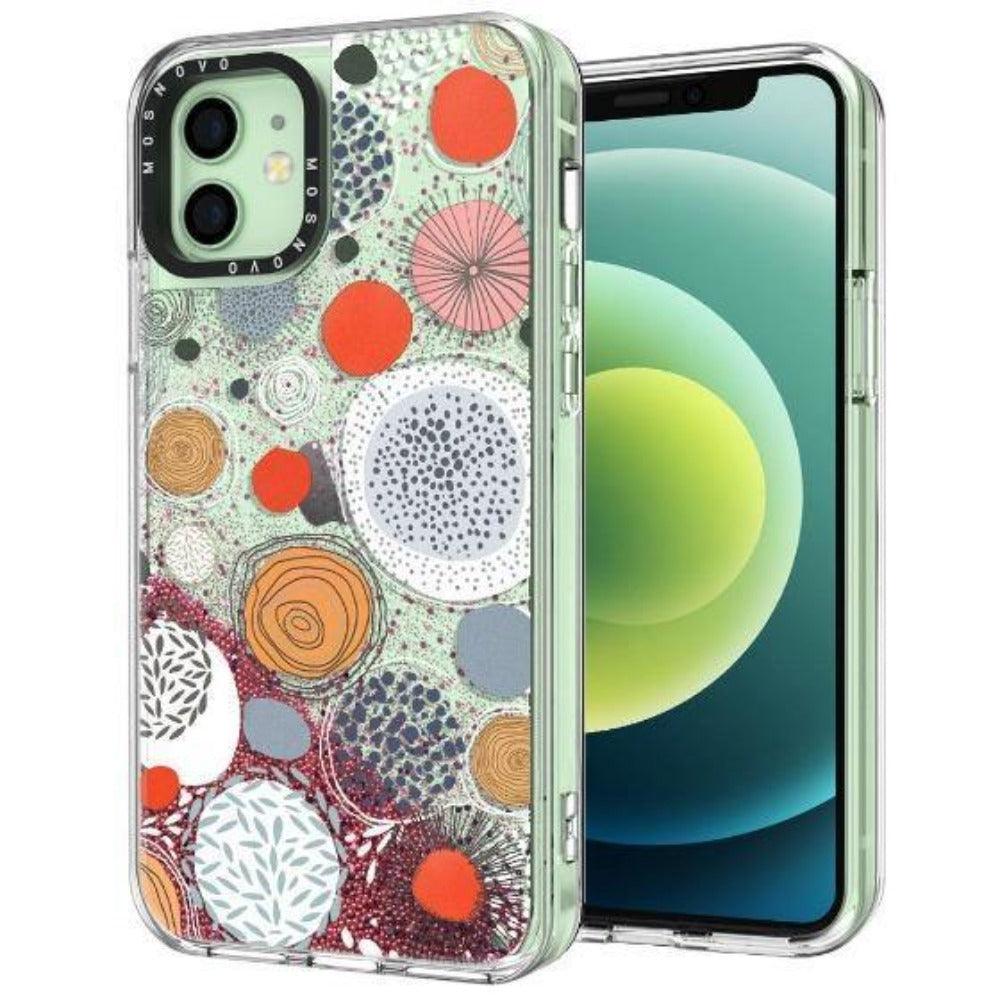 Abstract Art Glitter Phone Case - iPhone 12 Case - MOSNOVO
