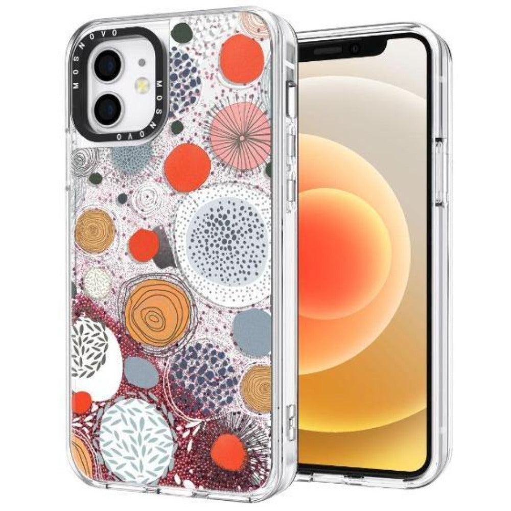 Abstract Art Glitter Phone Case - iPhone 12 Case - MOSNOVO