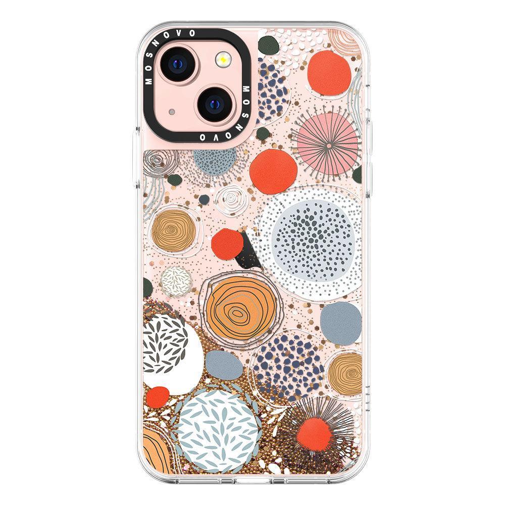 Abstract Art Glitter Phone Case - iPhone 13 Case - MOSNOVO
