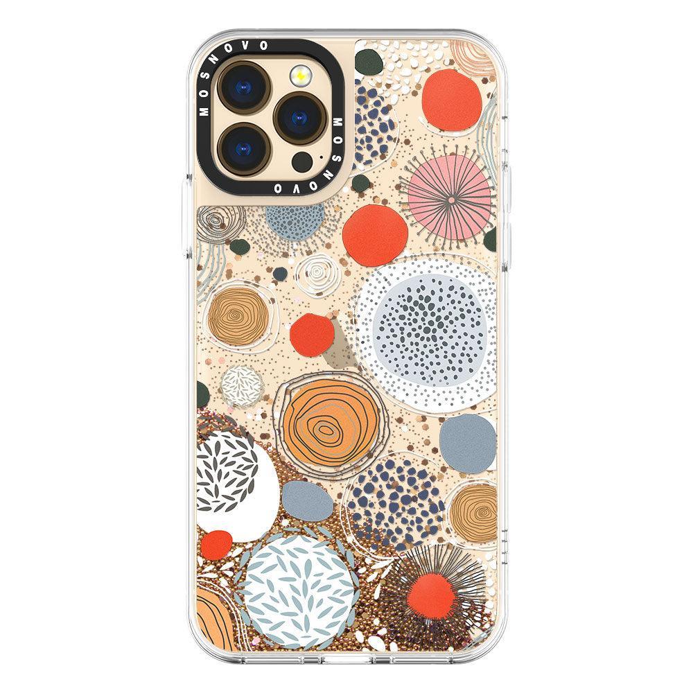 Abstract Art Glitter Phone Case - iPhone 13 Pro Max Case - MOSNOVO