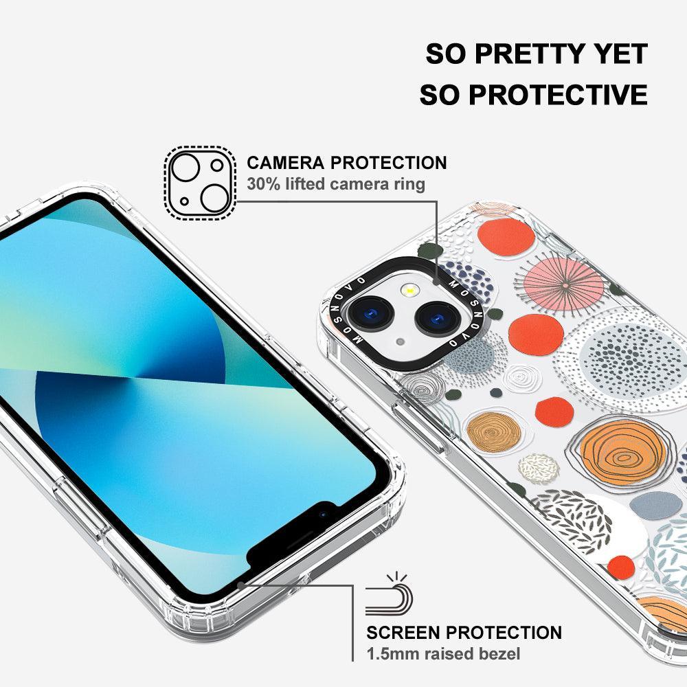 Abstract Art Phone Case - iPhone 13 Mini Case - MOSNOVO