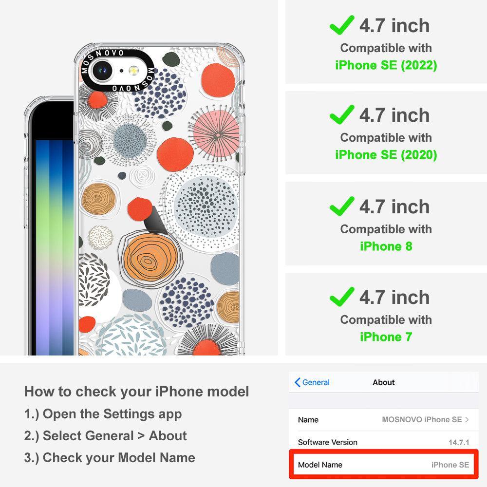 Abstract Art Phone Case - iPhone SE 2020 Case - MOSNOVO