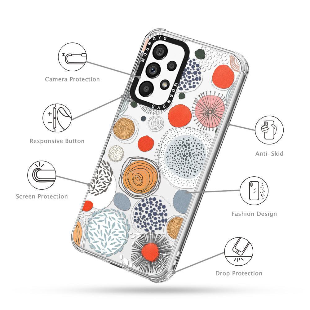 Abstract Art Phone Case - Samsung Galaxy A53 Case - MOSNOVO