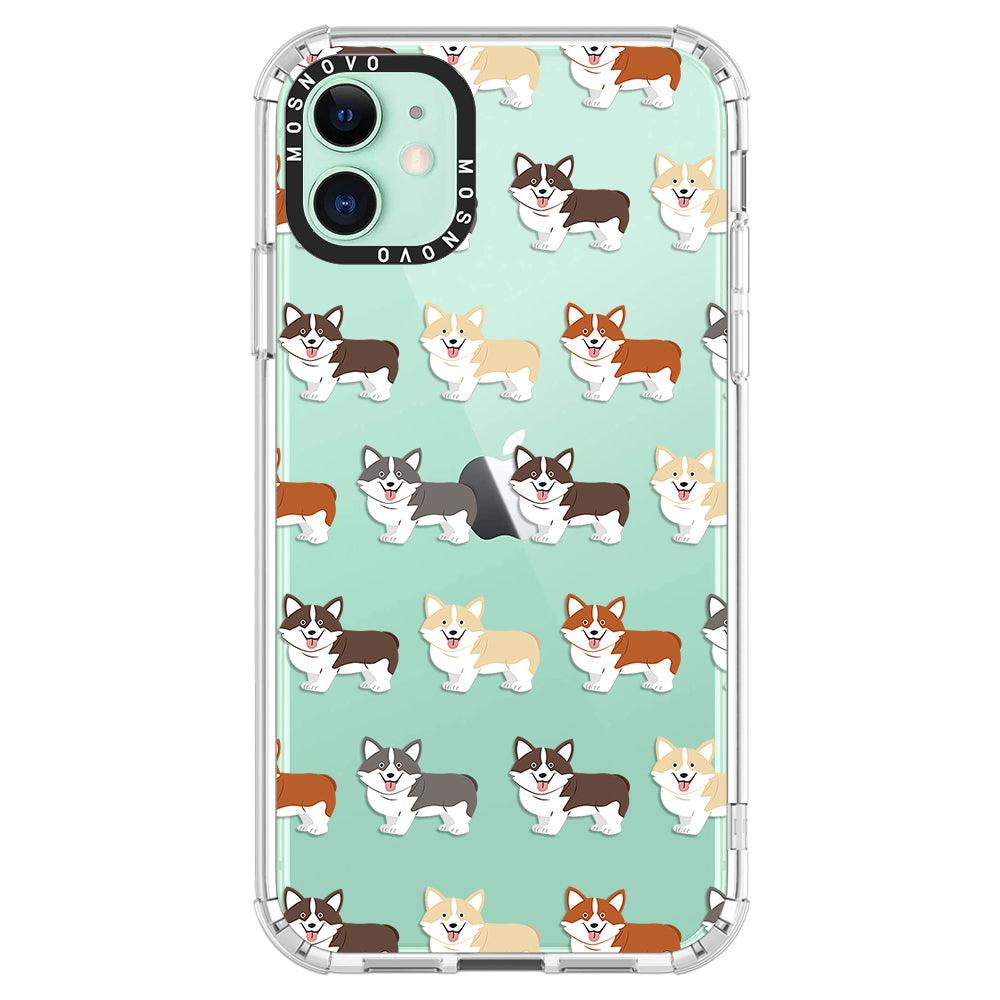 Cute Corgi Phone Case - iPhone 11 Case - MOSNOVO