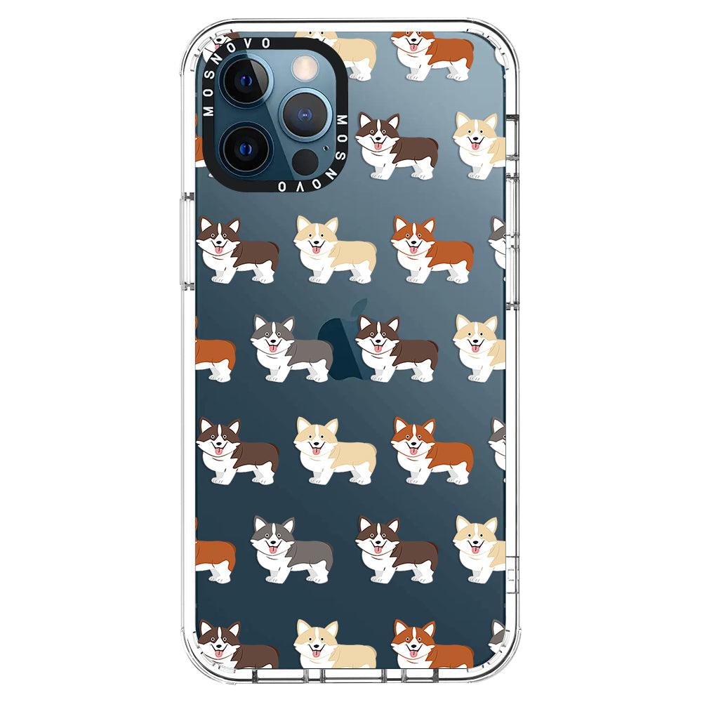 Cute Corgi Phone Case - iPhone 12 Pro Case - MOSNOVO