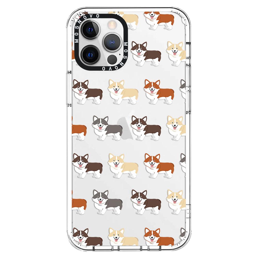 Cute Corgi Phone Case - iPhone 12 Pro Max Case - MOSNOVO