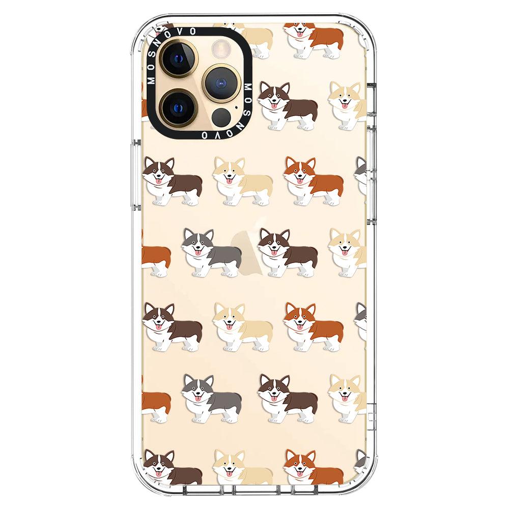 Cute Corgi Phone Case - iPhone 12 Pro Max Case - MOSNOVO