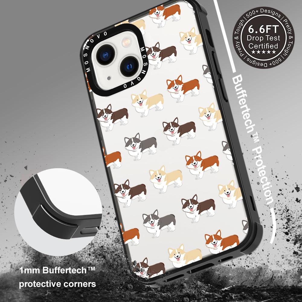 Cute Corgi Phone Case - iPhone 13 Case - MOSNOVO