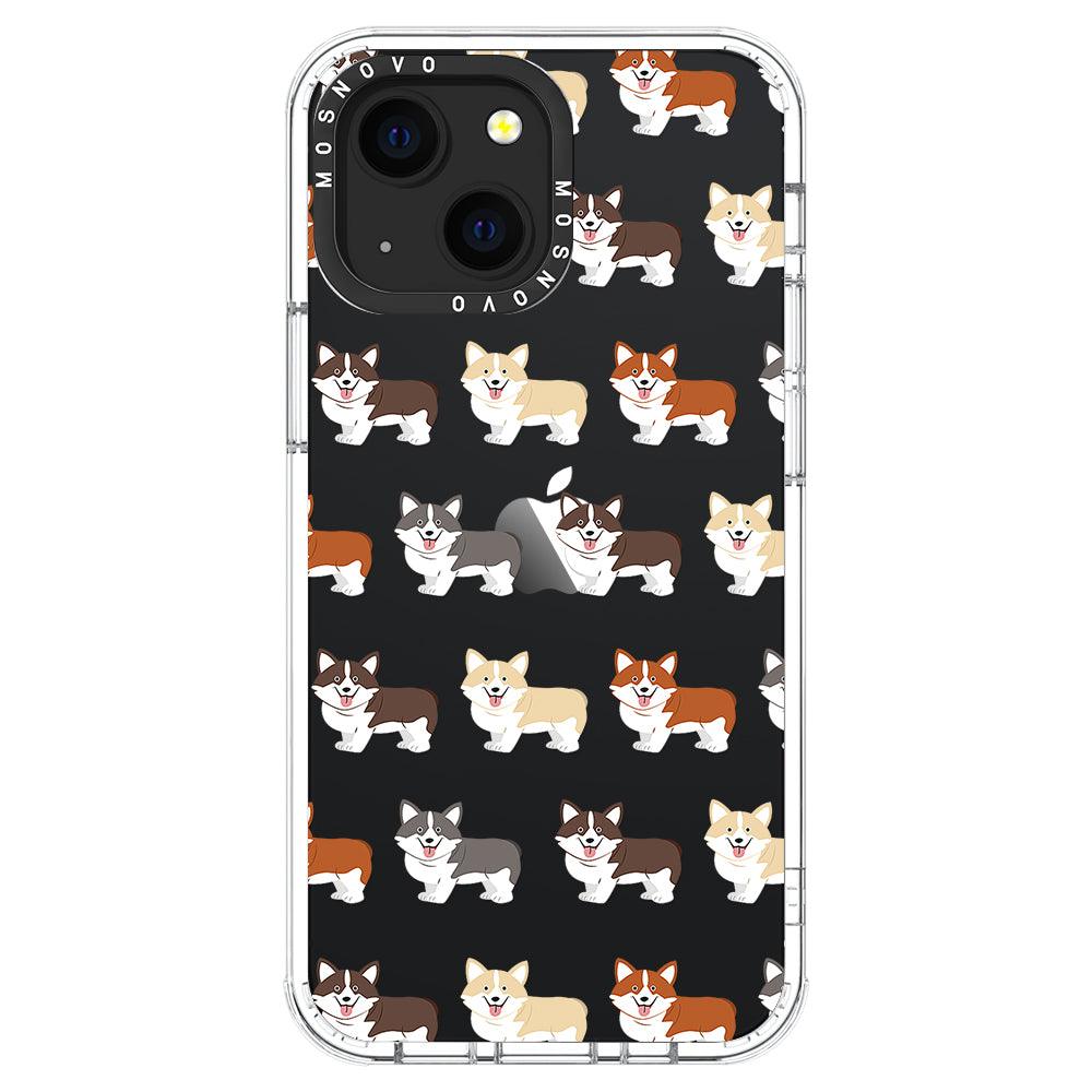 Cute Corgi Phone Case - iPhone 13 Case - MOSNOVO