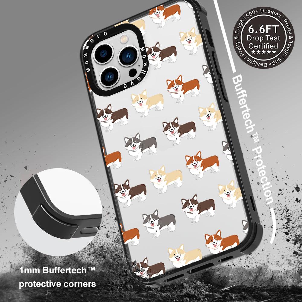Cute Corgi Phone Case - iPhone 13 Pro Max Case - MOSNOVO