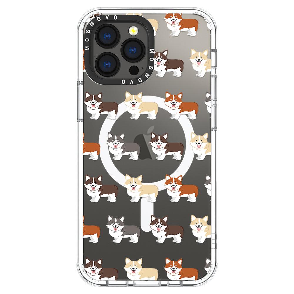 Cute Corgi Phone Case - iPhone 13 Pro Max Case - MOSNOVO
