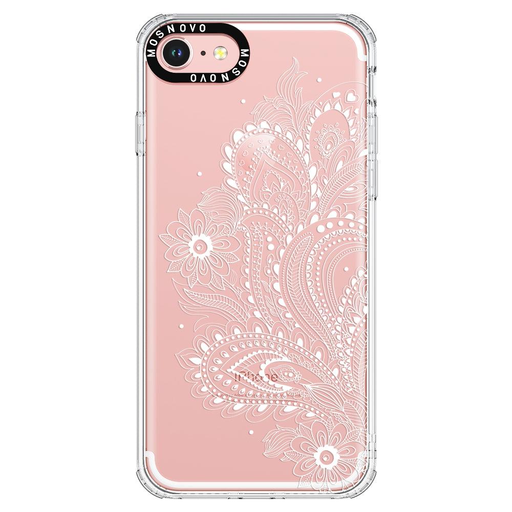 Aesthetic Flower Henna Phone Case - iPhone 7 Case - MOSNOVO