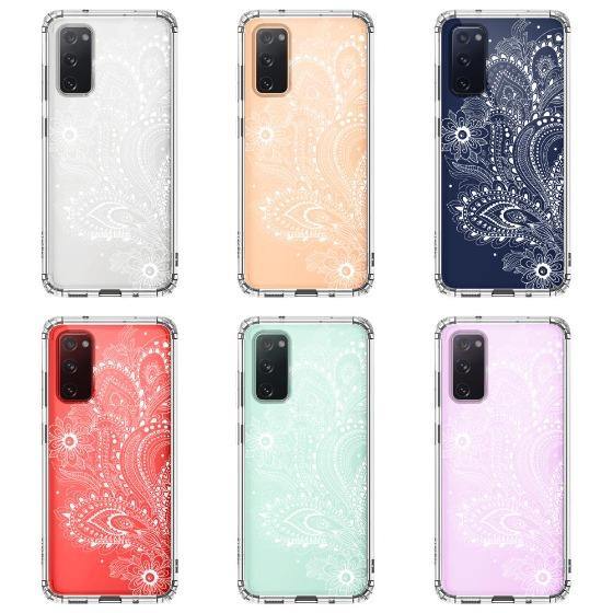 Paisley Floral Phone Case - Samsung Galaxy S20 FE 5G Case