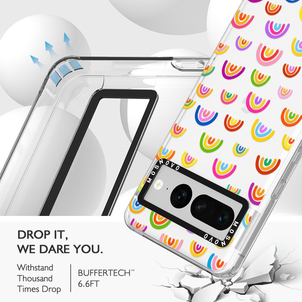 Aesthetic Rainbow Phone Case - Google Pixel 7 Pro Case - MOSNOVO