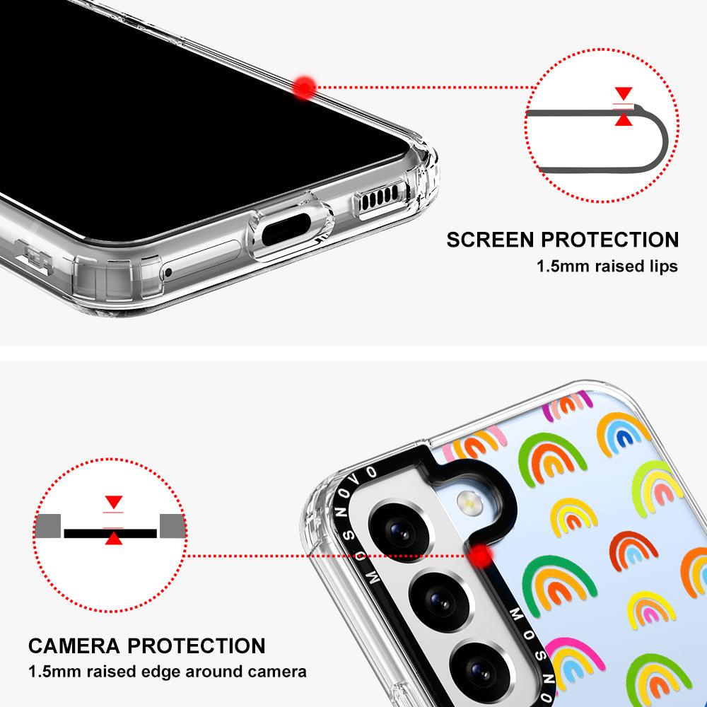Aesthetic Rainbow Phone Case - Samsung Galaxy S22 Case - MOSNOVO