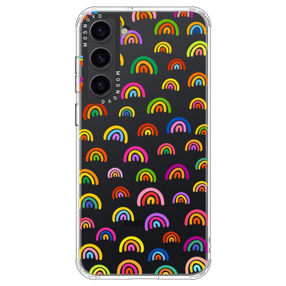 Aesthetic Rainbow Phone Case - Samsung Galaxy S23 Plus Case - MOSNOVO