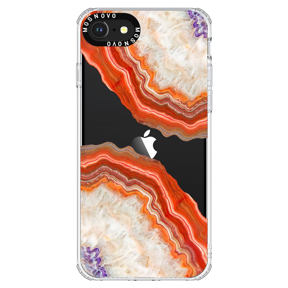 Red Agate Phone Case - iPhone 7 Case - MOSNOVO