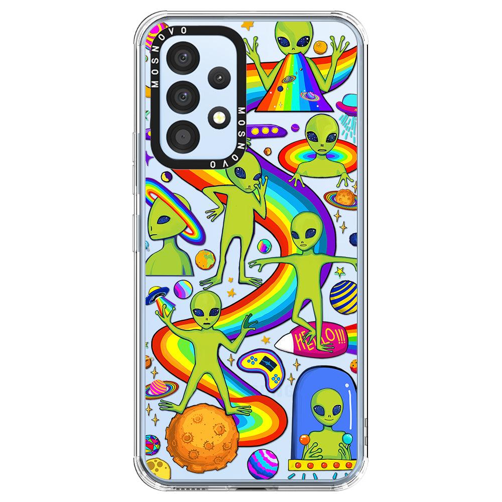 Alien Land Phone Case - Samsung Galaxy A53 Case - MOSNOVO