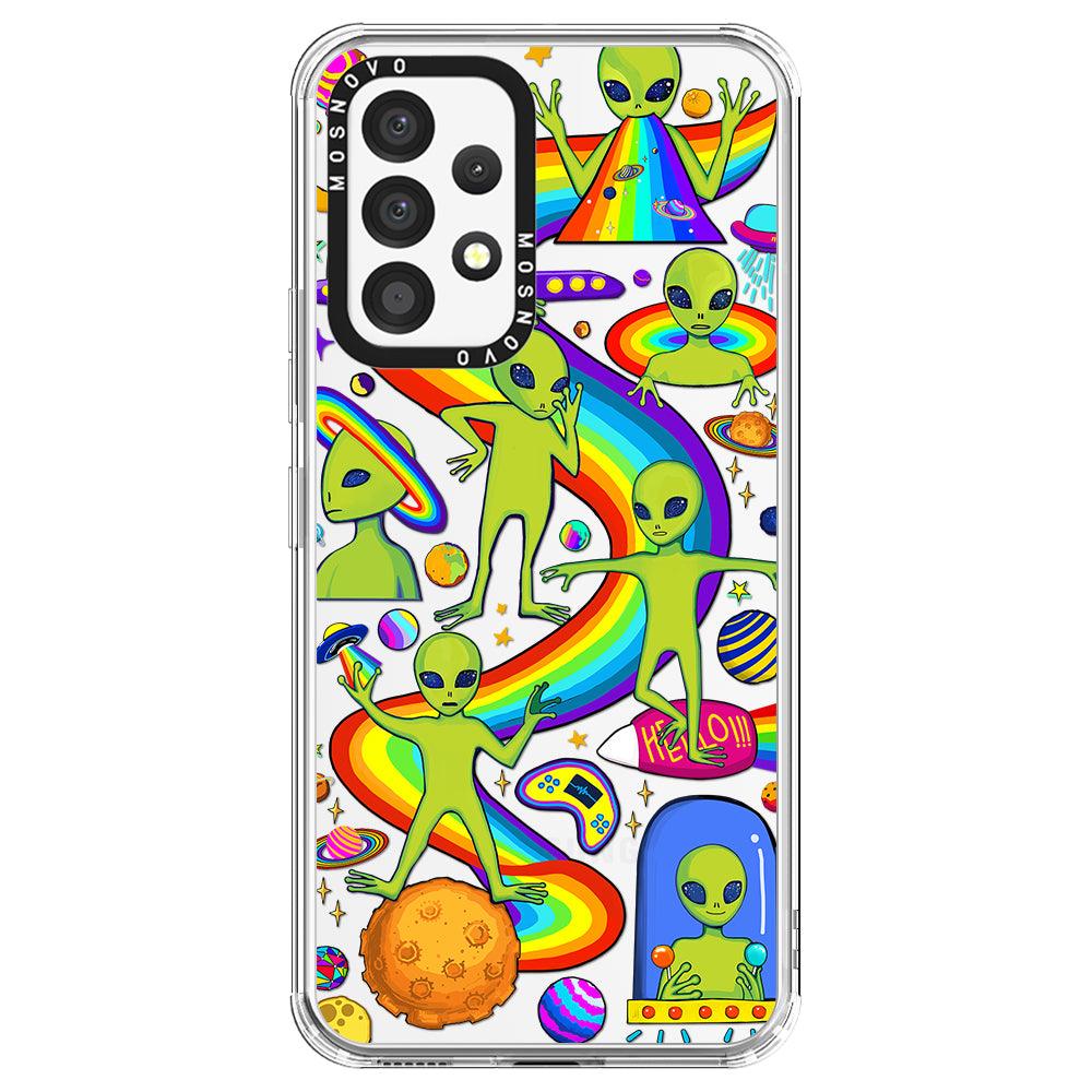 Alien Land Phone Case - Samsung Galaxy A53 Case - MOSNOVO