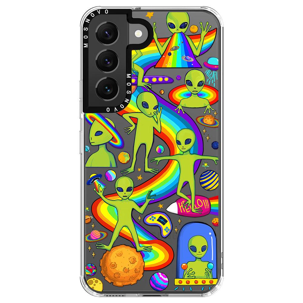 Alien Land Phone Case - Samsung Galaxy S22 Plus Case - MOSNOVO