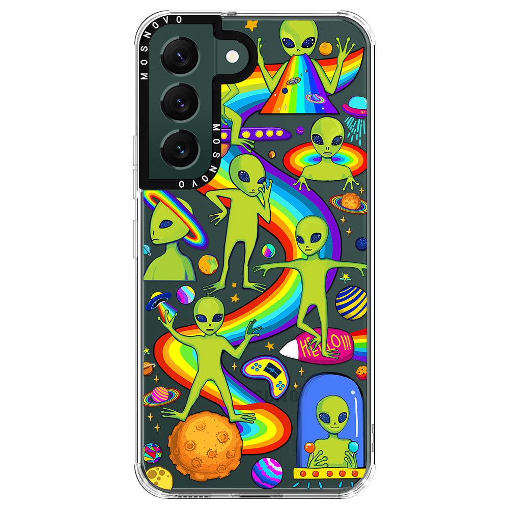 Alien Land Phone Case - Samsung Galaxy S22 Plus Case - MOSNOVO