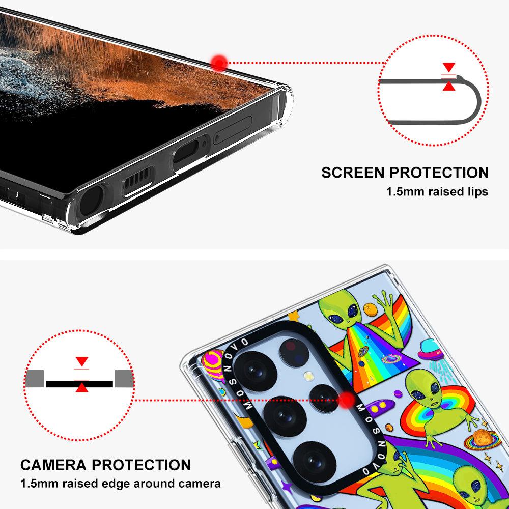 Alien Land Phone Case - Samsung Galaxy S22 Ultra Case - MOSNOVO