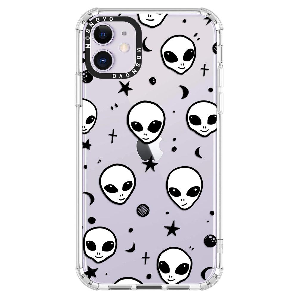 Cute Alien Phone Case - iPhone 11 Case - MOSNOVO
