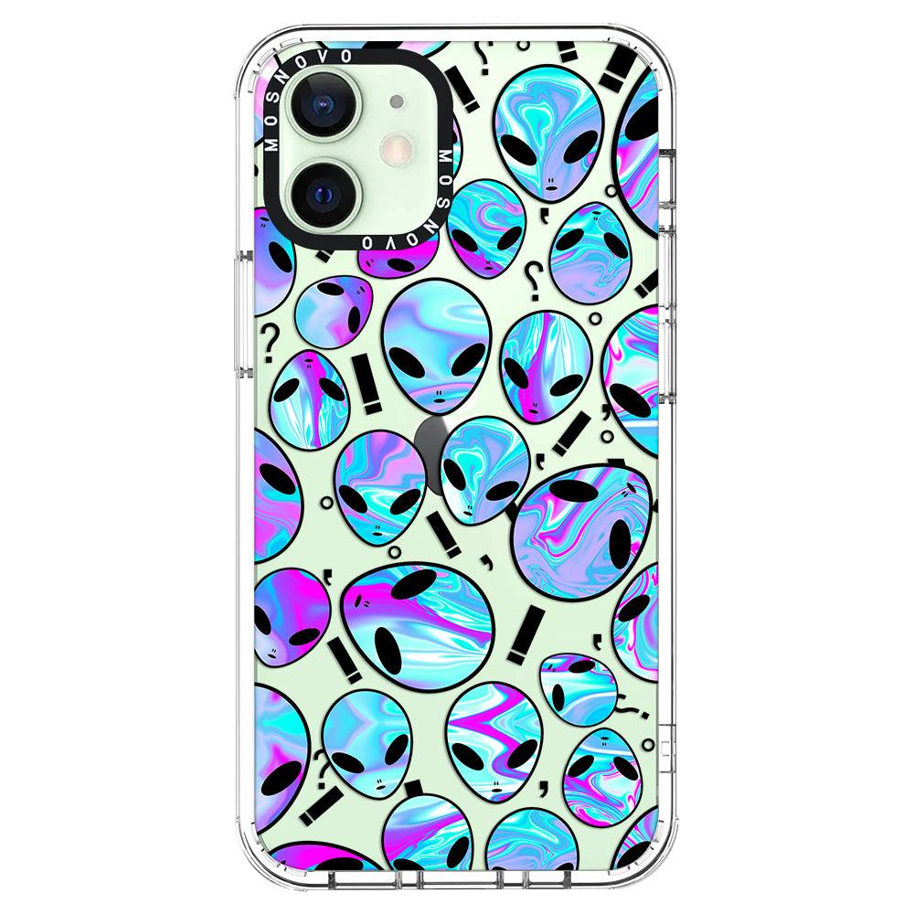 Alien Phone Case - iPhone 12 Mini Case - MOSNOVO