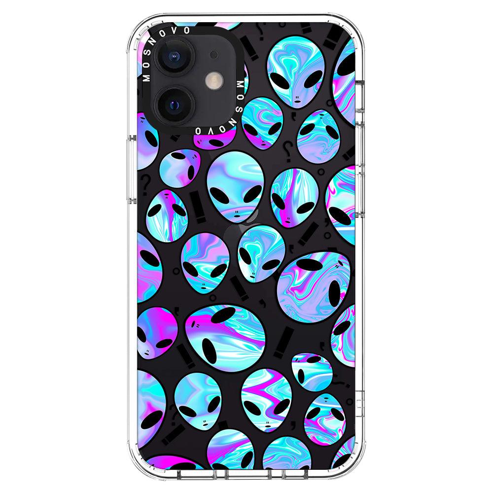 Alien Phone Case - iPhone 12 Mini Case - MOSNOVO