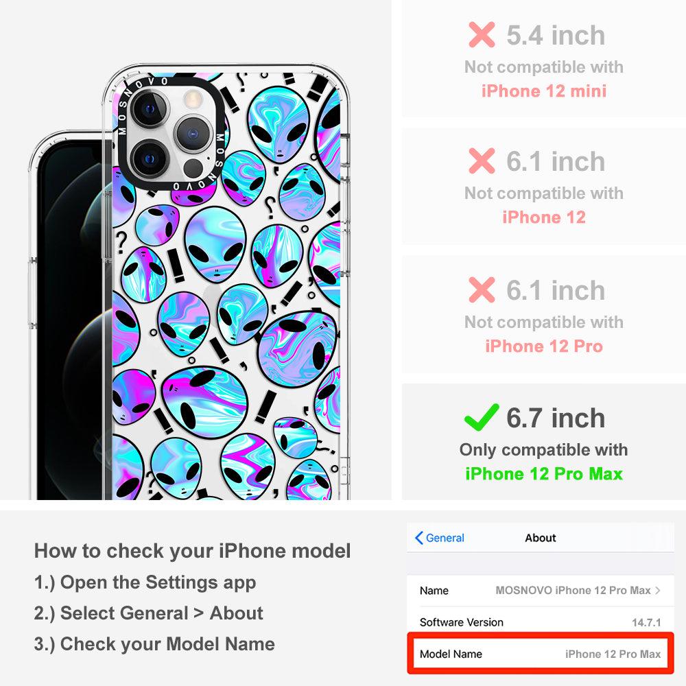 Alien Phone Case - iPhone 12 Pro Max Case - MOSNOVO