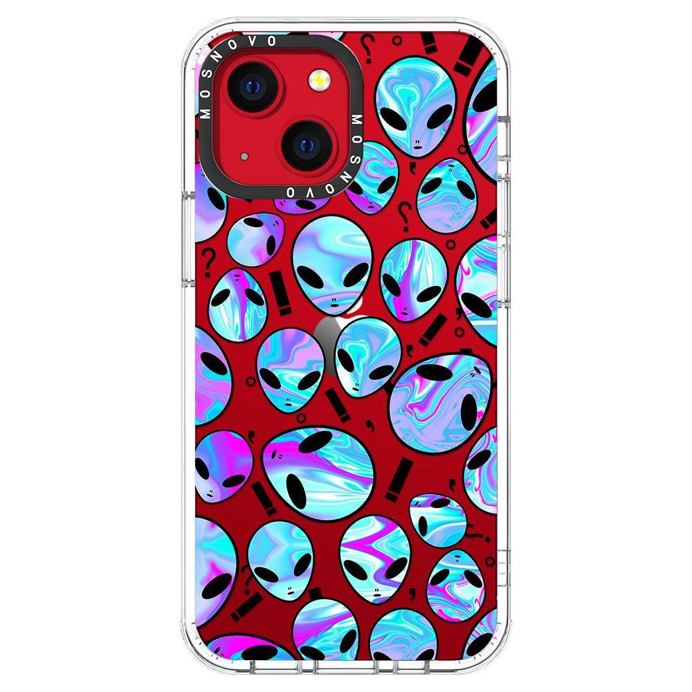 Alien Phone Case - iPhone 13 Mini Case - MOSNOVO