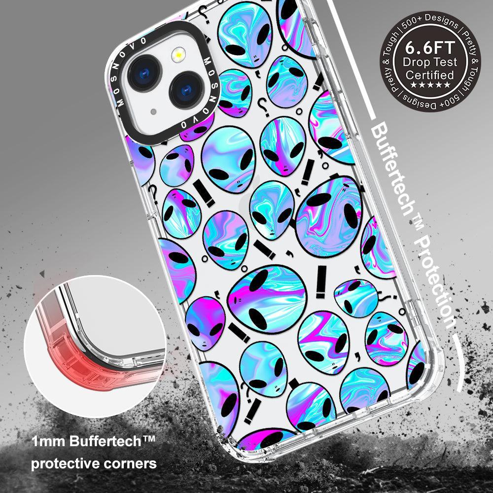 Alien Phone Case - iPhone 13 Mini Case - MOSNOVO