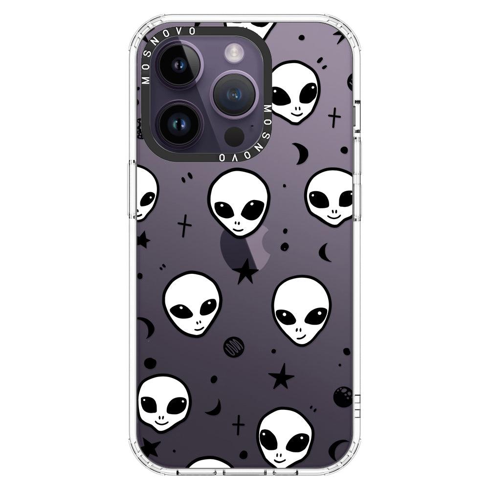 Cute Alien Phone Case - iPhone 14 Pro Case - MOSNOVO